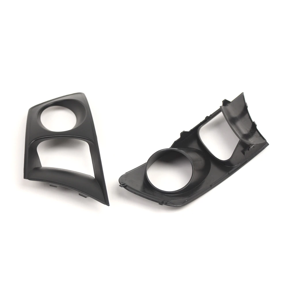 FYBL-Fog Light Cover Front Bumper Air Guide Grille Frame For Seat Ibiza 6L FR 2002-2006 6L0853665N 6L0853666N