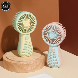 250ma Mini Portable Fans Handheld USB Rechargeable Fan Mini Desktop Air Cooler Outdoor Fan Cooling Travel Fans Ventilation Fan