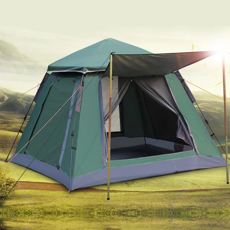 

Family-Sized Automatic Camping Outdoor Tents, Quick Pitch and Breakdown, Waterproof