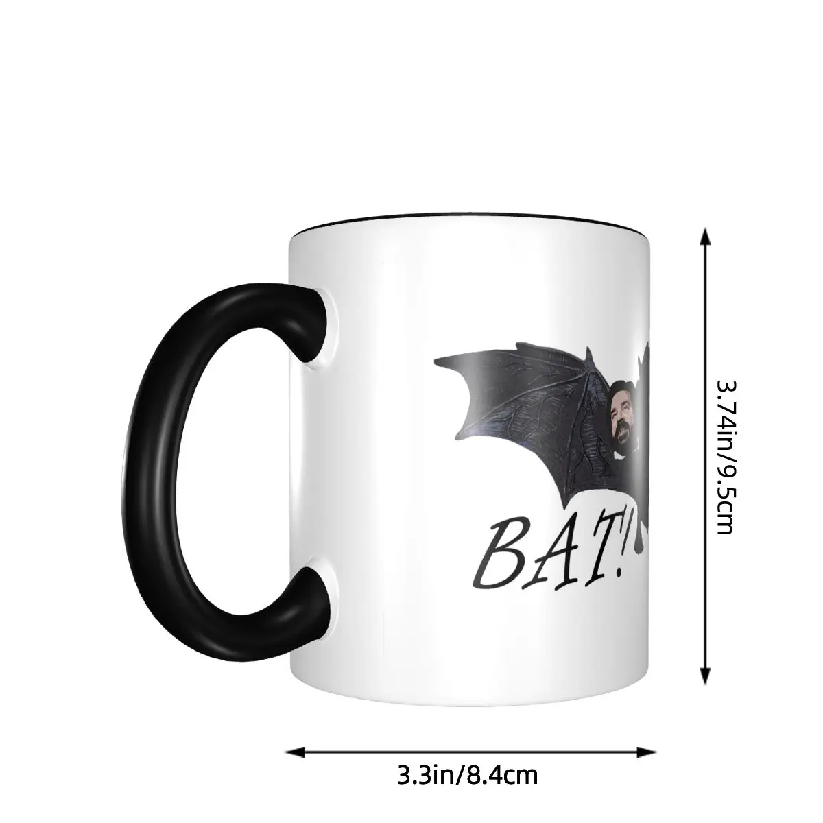 Funny Laszlo Bat! Jackie Daytona What We Do In The Shadows Mug Ceramic Coffee Cups Tea Mugs Milk Cup Drinkware Gifts for Friends