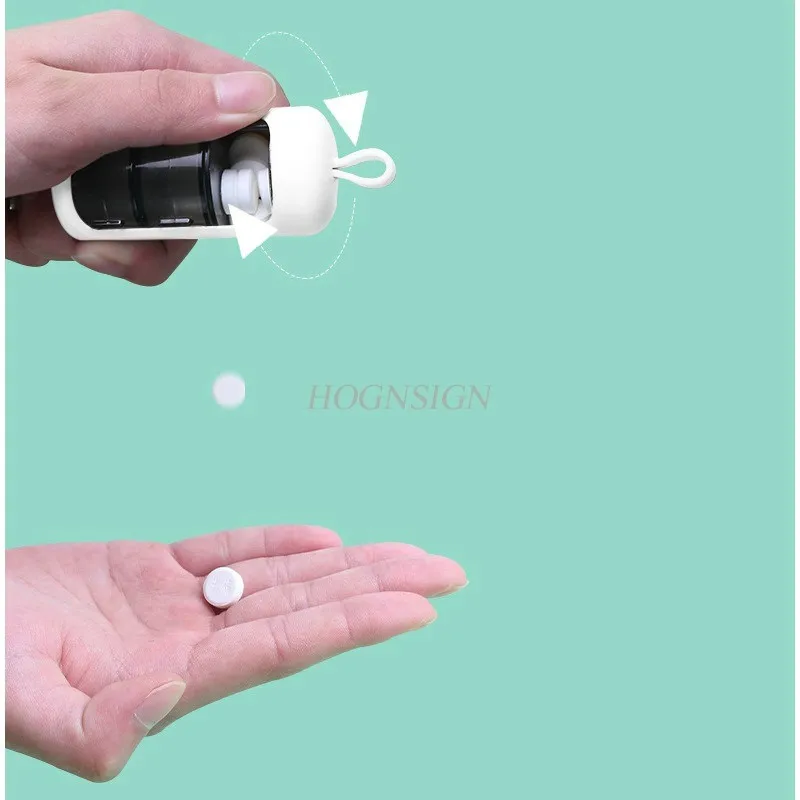 1pcs  portable mini pill packaging small sealed box， Medicine box, portable, reminder, medication dispenser,