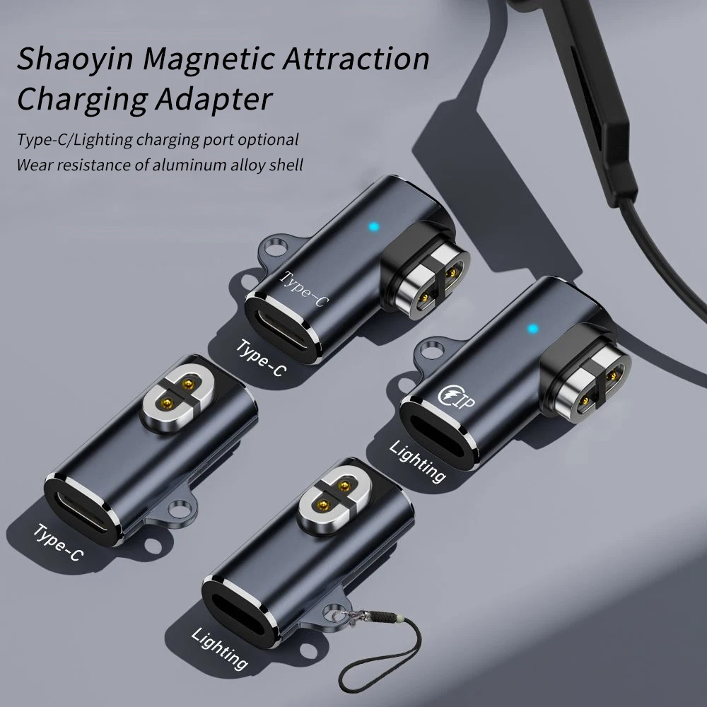 Type-C Magnetic Charging Adapter With 90 Degree Curved Bone Conduction Earphones Suitable For As800, S803, S810