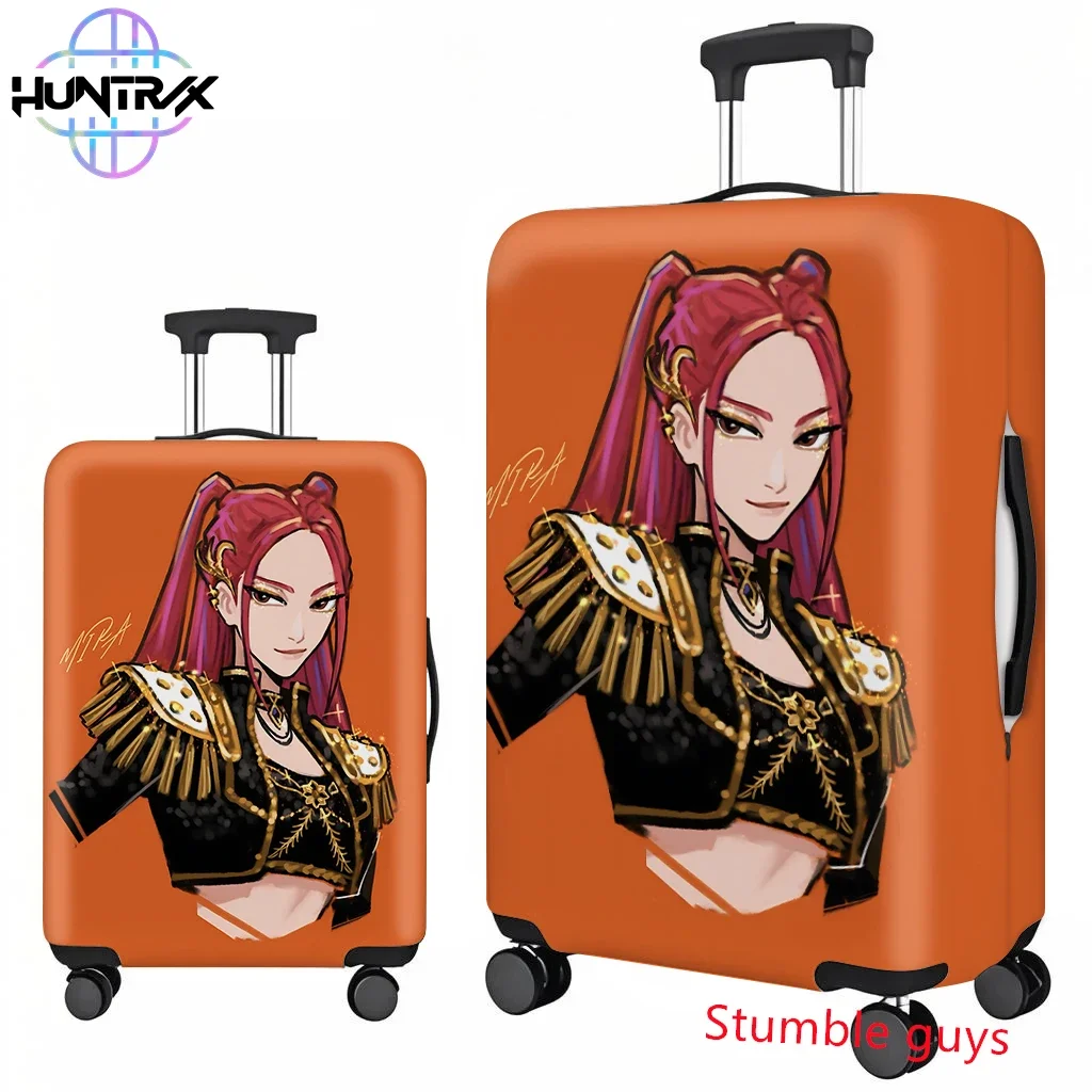 Pokrowiec na walizkę Anime Kpop Demon Hunters Pasuje do walizek o rozmiarze 18-32 cali Wytrzymały ochraniacz podróżny