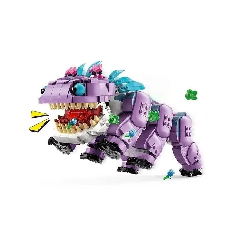 New 2026 crocodile monster banana adult puzzle assembly building blocks men and women gift models suitable for gifts
