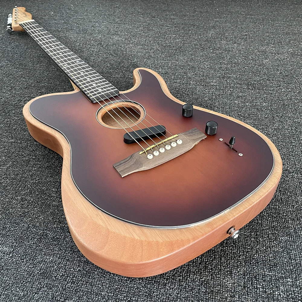 

Электрогитара, многоцветная, полуполый корпус, накладка из палисандра, высокое качество, быстрая доставка