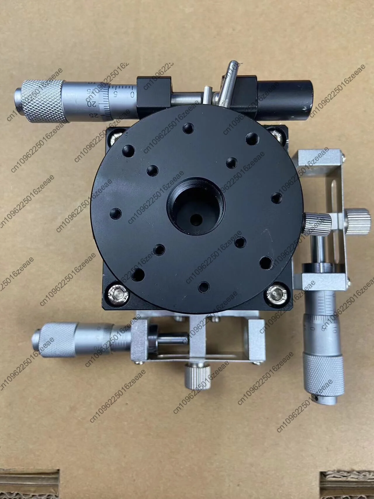 Fine adjustment platform - x, y, r three-axis displacement fine adjustment platform - 60mm stage with accessories