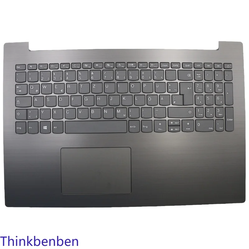 DE German Keyboard Iron Gray Upper Case Palmrest Shell Cover For Lenovo ideapad 330 15 IGM AST IKB 5CB0R16692