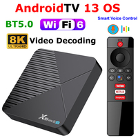 Android TV 13 OS X88 MINI 13 TV Smart TV BOX ATV 8K RK3528 WiFi6 BT5.0 YouTube Voice Remote Control AndroidTV 13 Set Top Box