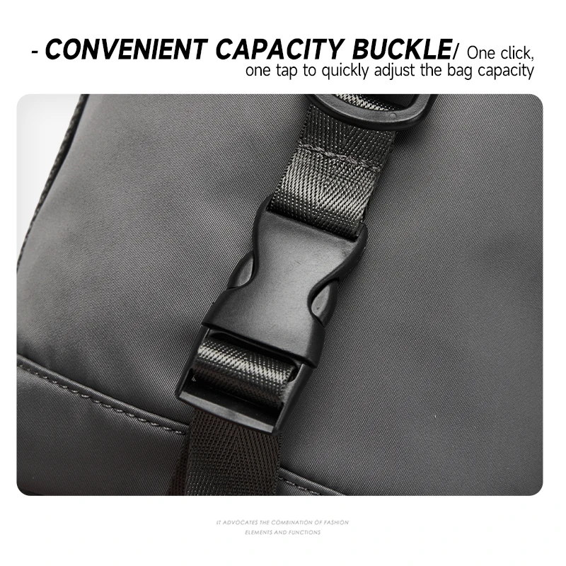 Large Capacity Folding Duffle Bag Oxford Waterproof Men Travel Bags Weekend Storage Bags Moving Luggage Duffel Gym Fitness