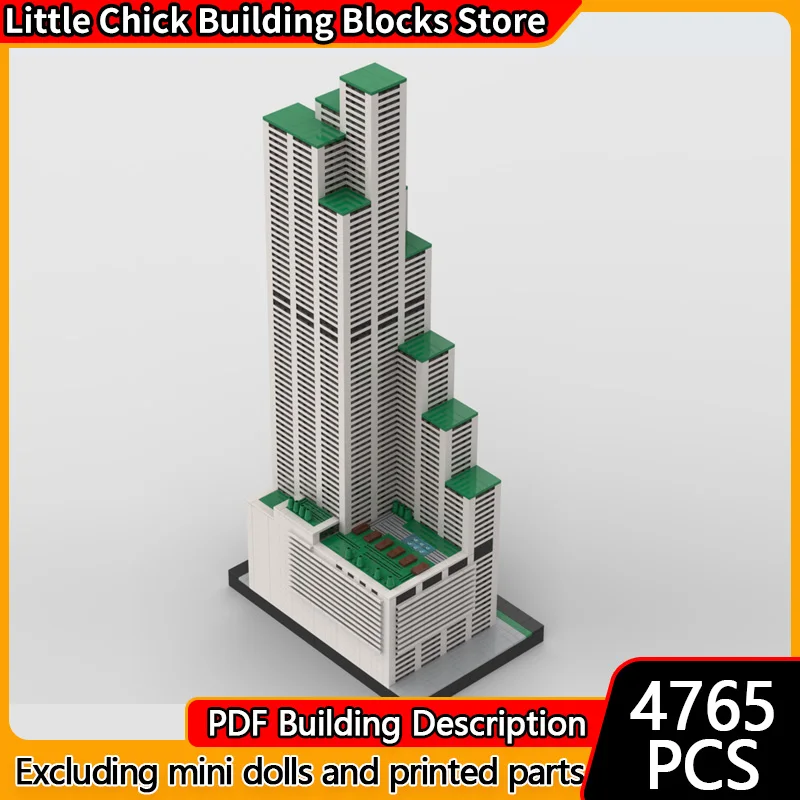 

Модель City Street View MOC Building Bricks NEMA Chicago Building Модульная технология Детские праздничные подарки Сборка игрушек Костюм