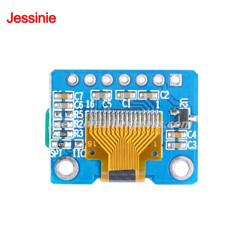 0.42 "0.42 Inch Witte Oled Display Lcd Module 72X40 Seriële Scherm Witte Kleur I2C Iic/Spi Interface SSD1306 72*40