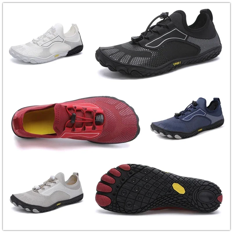 Water Shoes Men Women Barefoot Five Fingers Aqua Swimming Shoes Breathable Hiking Wading Beach Outdoor Upstream Sneakers New