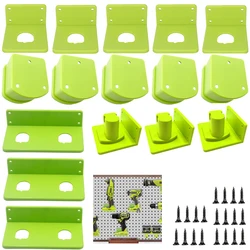 Wall Mount Holder for Ryobi 18V NiCd Li-ion Battery and Power Tools Durable Plastic Drill Storage Hangers for Display Shelf