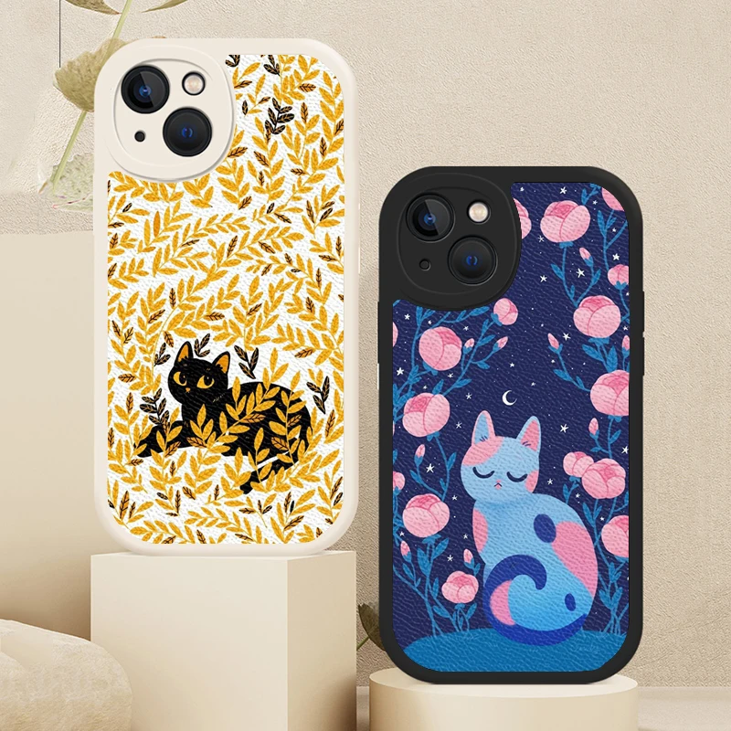 Phone Cases Pela - Black Cats Phone Case para iPhone,