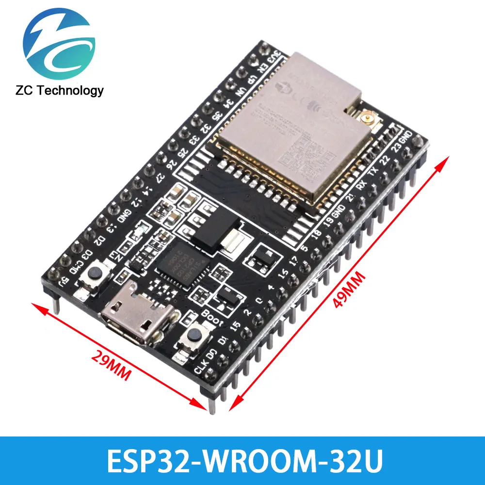 ESP32-DevKitC Core Ban ESP32 CP2102 Ban Phát Triển ESP32-WROOM-32D ESP32-WROOM-32U WIFI + Bluetooth IoT NodeMCU-32