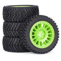 1.9inch 75*31mm Rubber Plastic Rally Tires 12mm Hex Hub for 1/12 1/14 1/10 RC Car SCX10 TRX4 Tamiya Wltoys 144001 Upgrades Parts