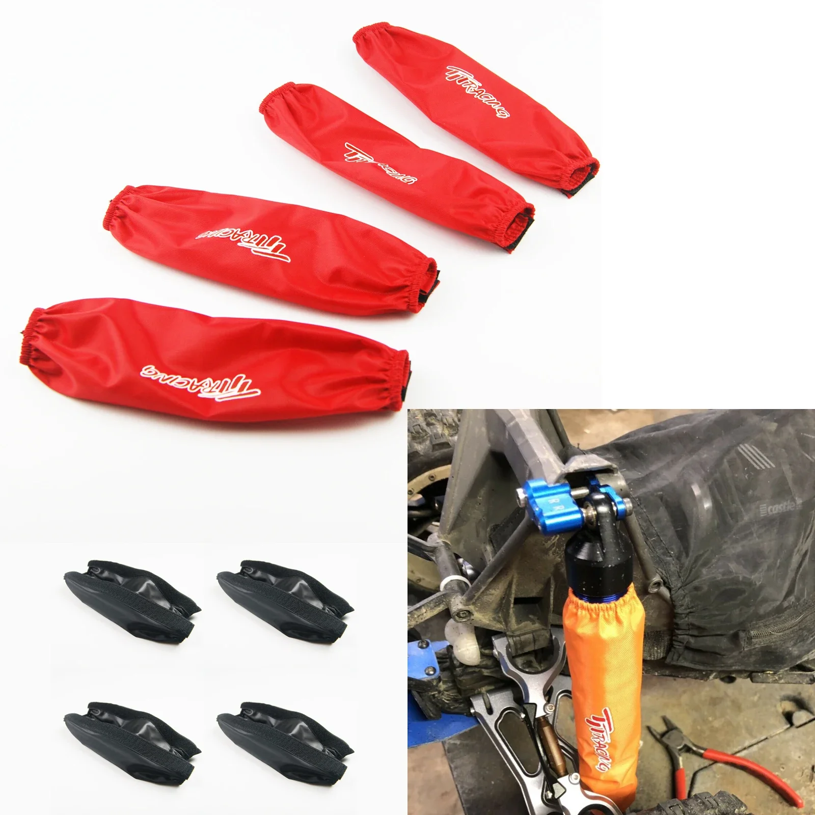 Water Proof Shock Covers for 1/5 Traxxas xmaxx cars 6.5