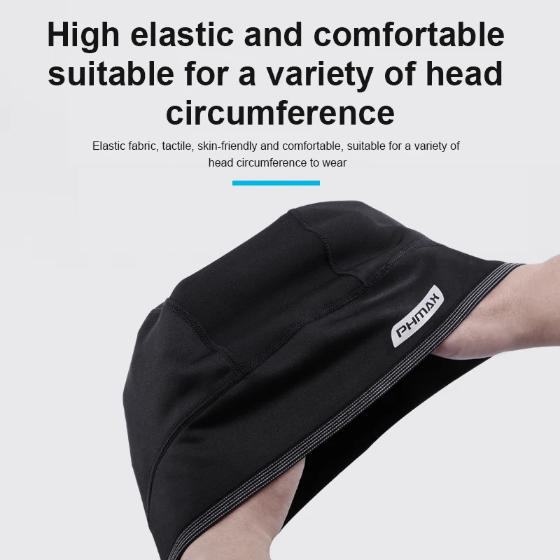 PHMAX Winter Cycling Cap Windproof Keep Warm Skiing Cap Road Cycling Warm Hat Snow Outdoor Sport Thermal Fleece Running Headband