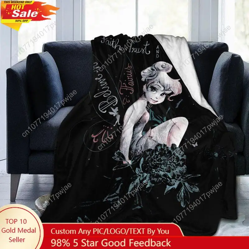 Peter Pan Tinkerbell Silk Touch Blanket Custom blankets