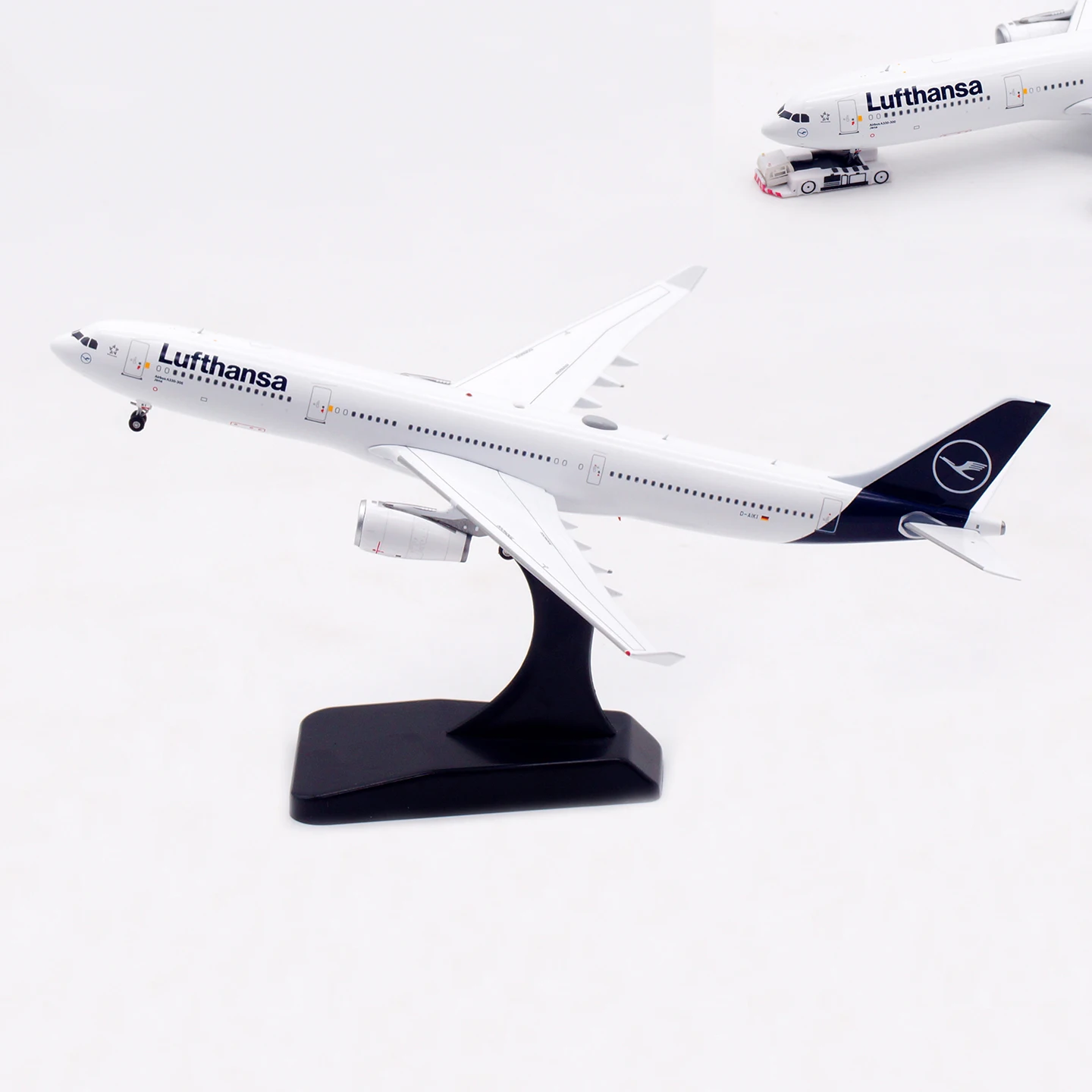 

Коллекционная модель самолета WB4061 из сплава, подарок для авиационных фанатов, масштаб 1:400, Луфтваффе "StarAlliance" Airbus A330-300, литая под давлением модель реактивного самолета D-AIKI