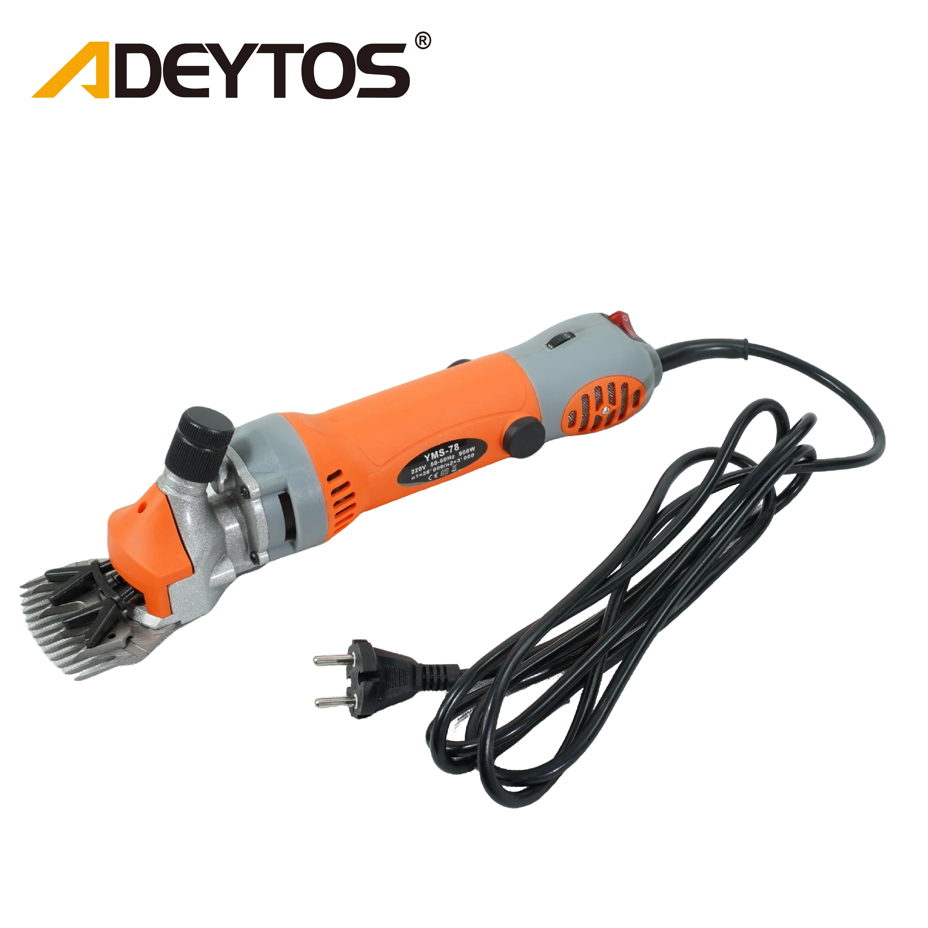 

Corded Electric Sheep Clipper Wool Shearing Machine with Brushless Motor 30MM Cutting Capacity 220V for Farm Use