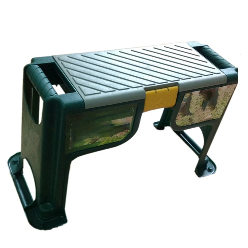 Garden Kneeler Professional Gardening Stool Kneeler 150kg Load-bearing Knee Pads for Work Portable Outdoors Gardening Accessory