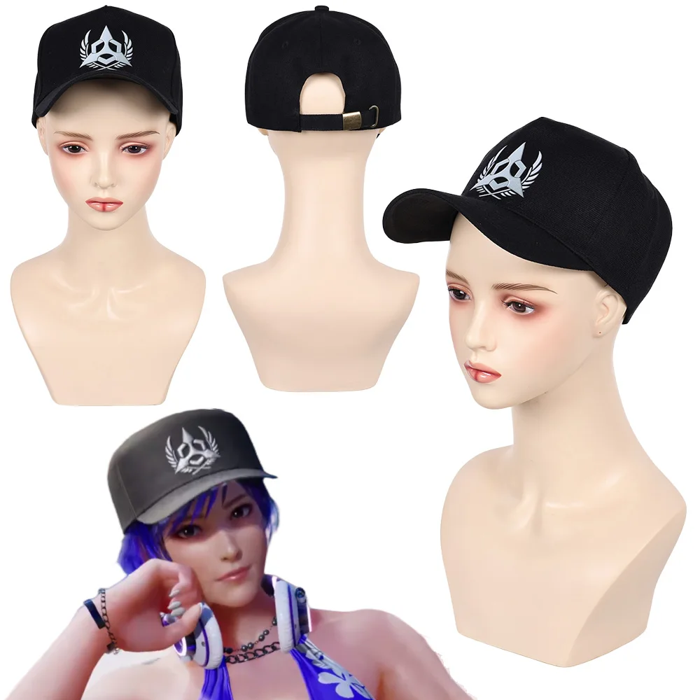 Fantasia Tekken8 Reina gorra de béisbol Cosplay Anime juego Disfraz accesorios de disfraz niñas mujeres fantasía Halloween carnaval Accesorios