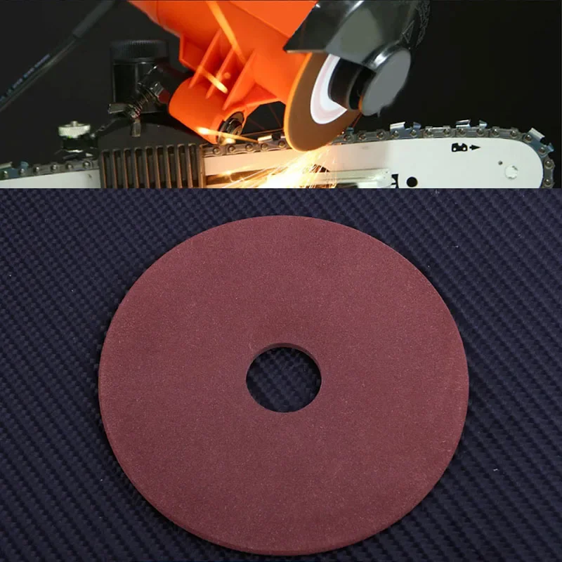 Điện Máy Cưa Mài Kim Cương Đá Mài 105Mm Mài Cạnh Đánh Bóng Cưa Xích Răng 325 Độ 3/8 "Máy Mài