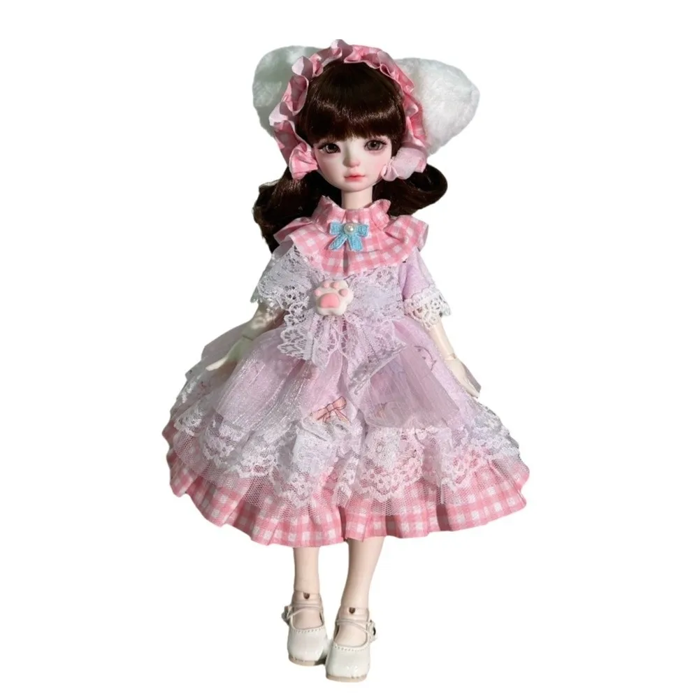 Fashion Multiple Styles 1/6 BJD Skirt Handmade DIY 30cm Doll Clothes Replace Doll\'S Overall Cotton Doll