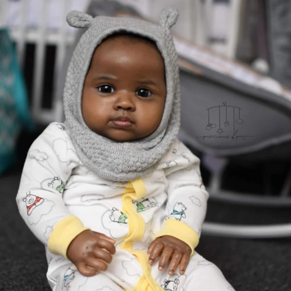 24 Inches Reborn Doll Kits Reuben New Face Realistic DIY Unfinished Unpainted Vinyl Toddler Parts Reborn Doll Mold - view 2