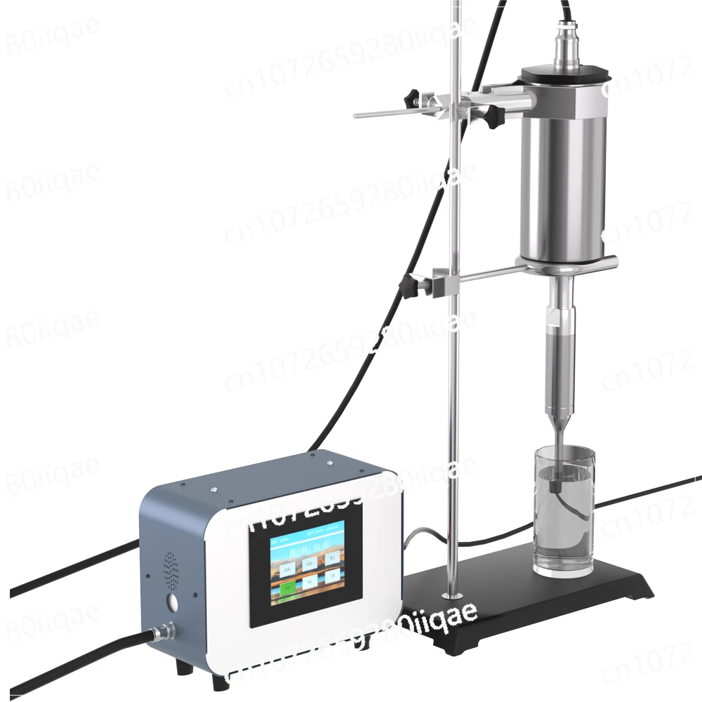 

20K Ultrasonic Homogenizer Drug Plant Extractor Organic Extraction Nano Particle Graphene Disperser Oil Emulsifier Cell Crusher