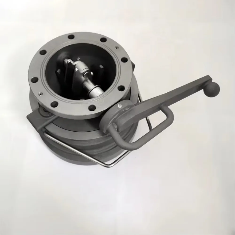Bottom loading adapter valve for safety manual oil tanker accessories