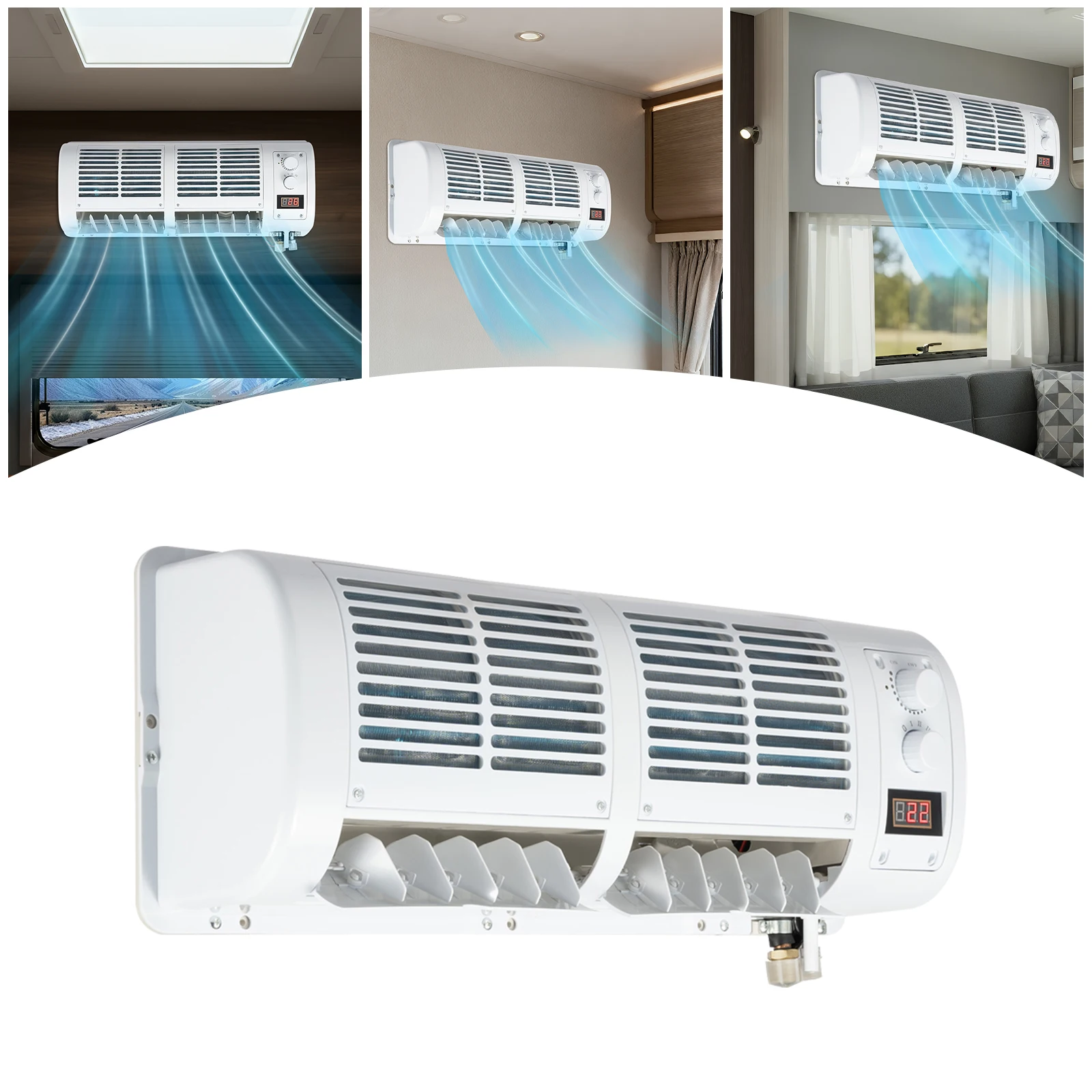 Parkplatz, Klimaanlage, Rucksack, geteilte Klimaanlage, Kühlsystem für Traktor, Kabine, LKW, Wohnmobil, Wohnwagen, Motor