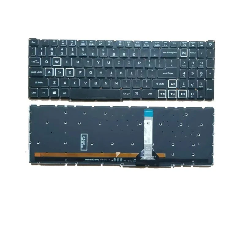 XIN-Russian-US layout RGB Backlit Laptop Keyboard For Acer Nitro 5 AN515-56 AN515-57 AN515-45 Predator Helios 300 PH315-54