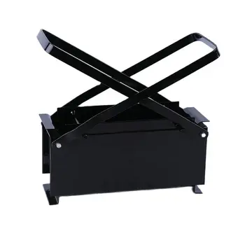 Recycle block press brick briquette maker paper/newspaper diary fire free eco recycle newspaper fuel black