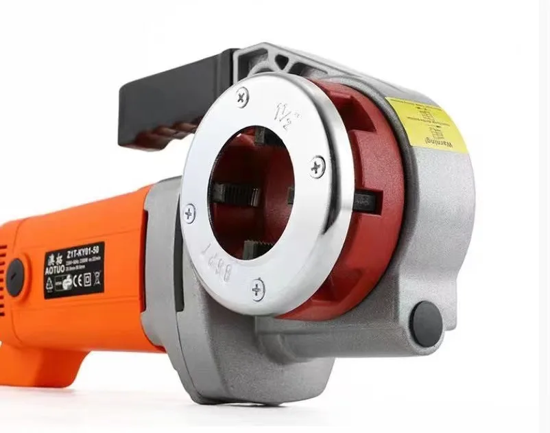 ماكينة لولبة الأنابيب الكهربائية المحمولة من النوع 220 فولت #5