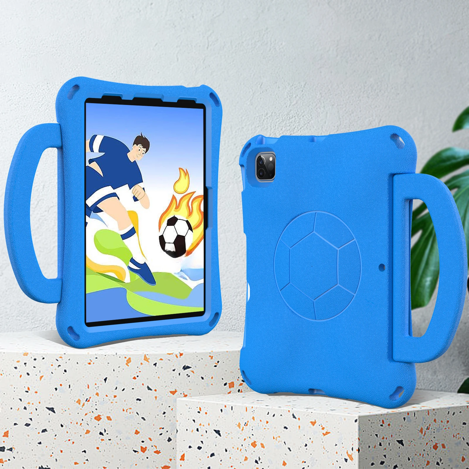 Case for iPad Pro 11 2018-2024 Air4 5 10.9" Air6 7 8 11inch 10th 11th A16 12th LightWeight /Shockproof/Drop Proof with Handle