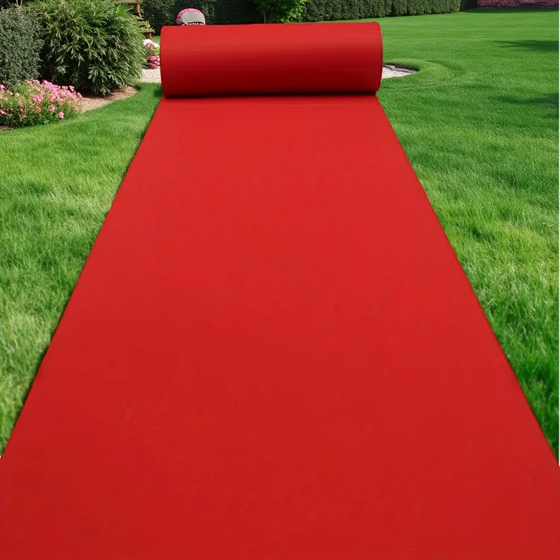 Thick Red Cushion, Suitable for Wedding Decoration, Outdoor Decoration, and Special Events Such As Parties