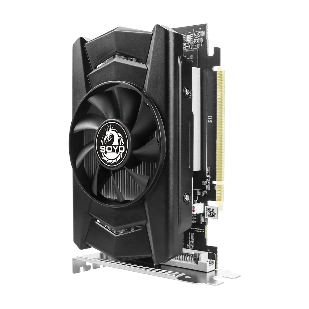 SOYO AMD 라데온 R7 350 4GB 그래픽 내구성 카드-128비트 GDDR5 메모리 28nm HDMI VGA DVI PCIe3.0 x16 다중 디스플레이 비디오 게임용