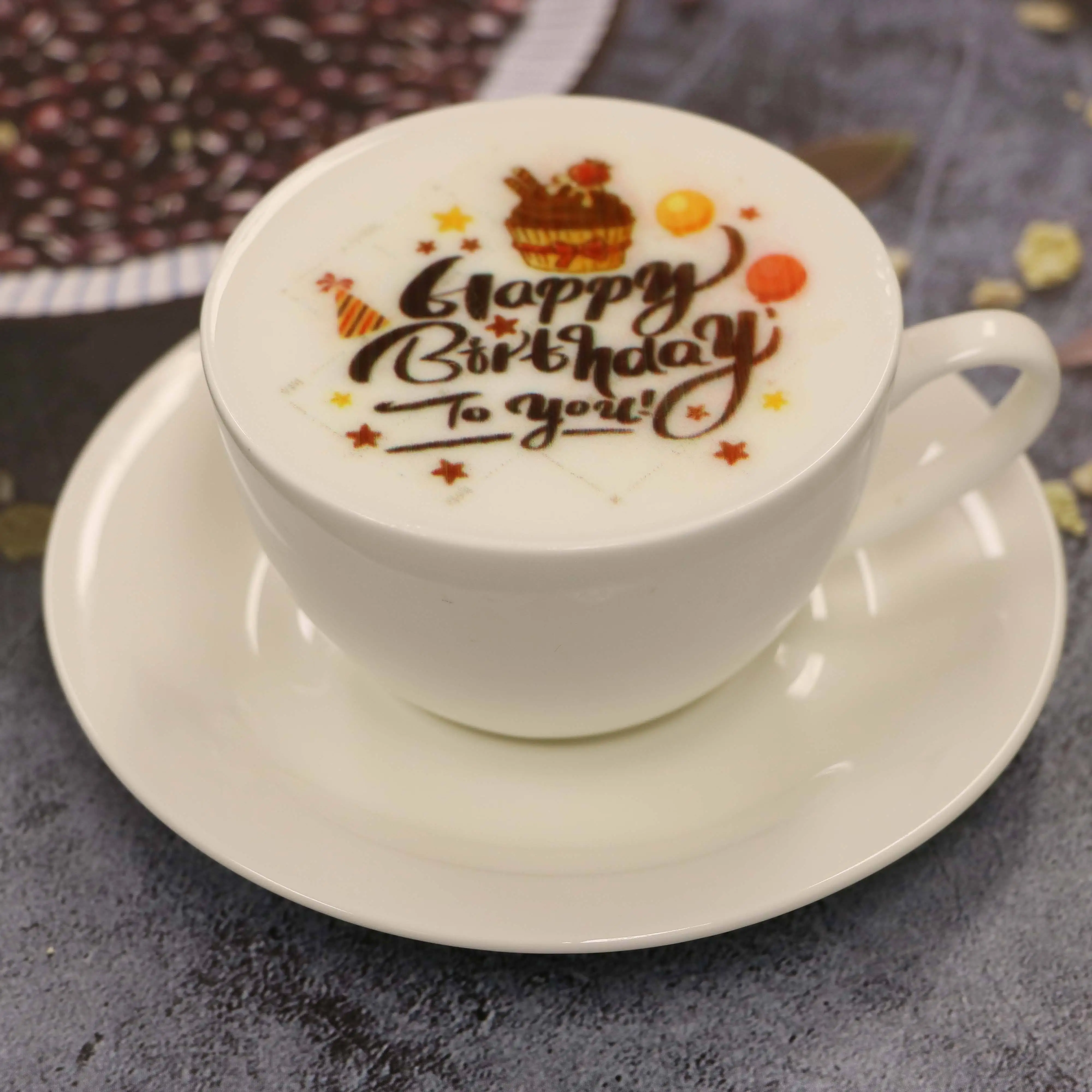 ماكينة طباعة فنية Latte ثلاثية الأبعاد STLF JW - ماكينة القهوة الأوتوماتيكية Evebot للاستخدام التجاري والمنزلي، قم بإنشاء شعارًا وصورًا مخصصًا #5