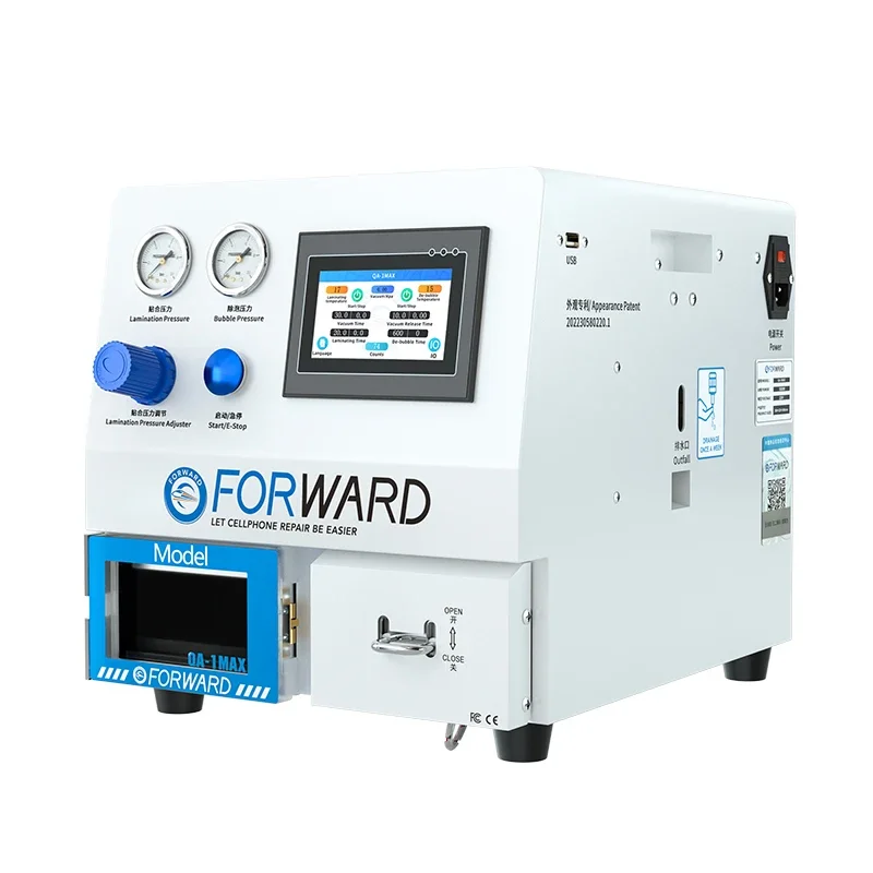 TLF FORWARD Laminating Machine All in 1 Flat Screen Laminator QA-1Max 8.5 Inches OCA Laminating Machine for Sale for Phone Repai
