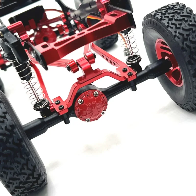 Front Rear Rod Seat Servo Fixing Seat for For WPL 1/16 C64 Toyota Hairakkusu Metal Upgrade Parts RC Car OP Accessories Truggy