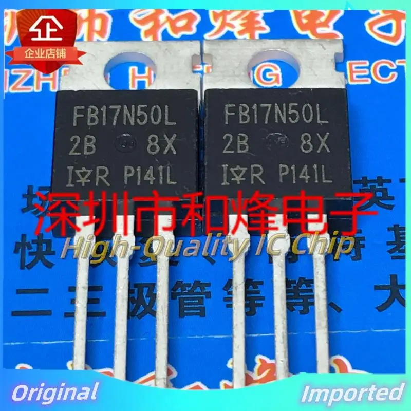 

10 шт.-30 шт. IRFB17N50L FB17N50L TO-220 500V 16A импортный оригинальный лучшее качество