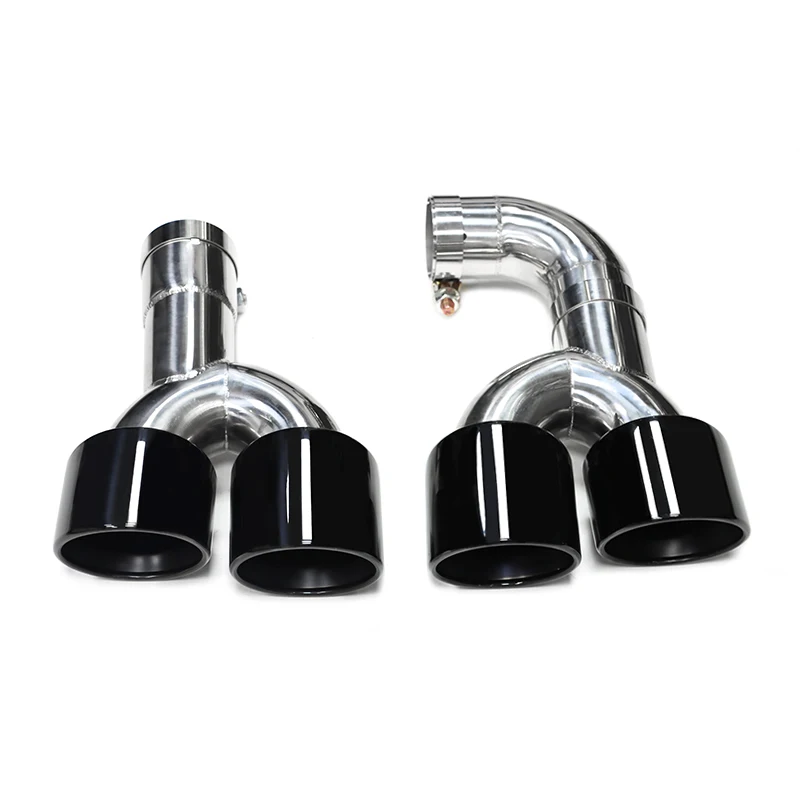 RVS Quad Uitlaatpijp voor 2022+ BMW X3 G01 X4 G02 20i 30i, X3M Competition Bumper Upgrade Uitlaatpijp