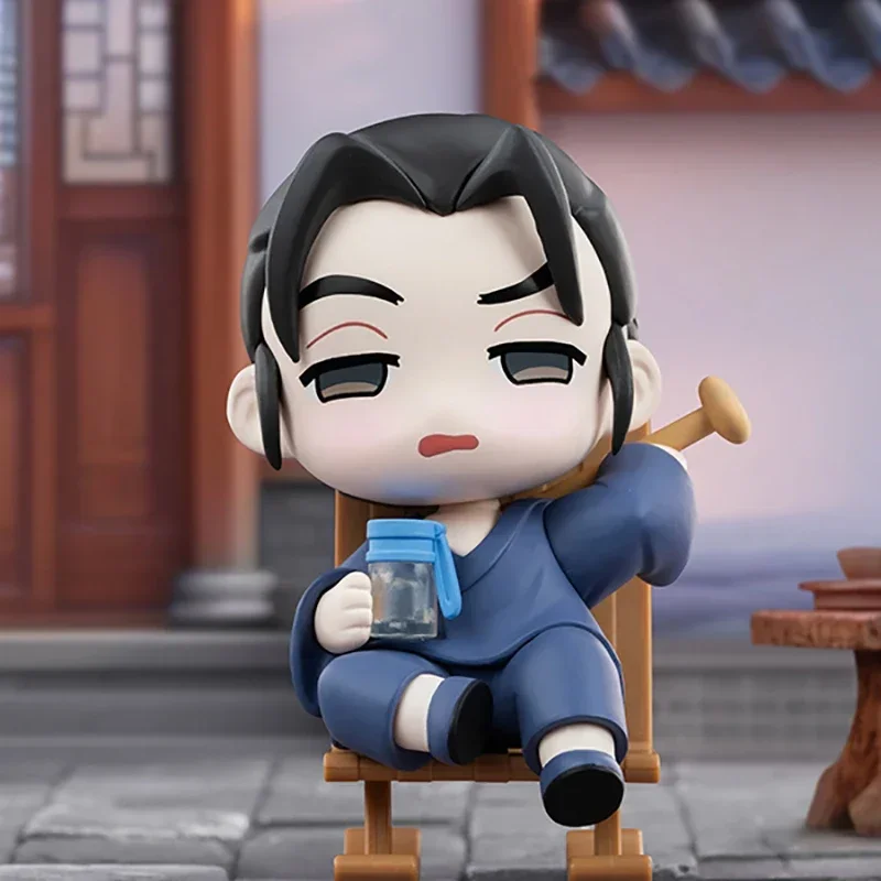 POP MART Under One Person Folk Serie personalizzata Scatola cieca Giocattoli Scatola misteriosa Guess Bag Doll Cute Anime Figure Collezione desktop