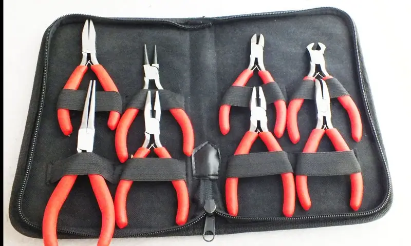 1set  DIY jewelry tool- 8piece/set Jewelry Tools Bead making tools plier set