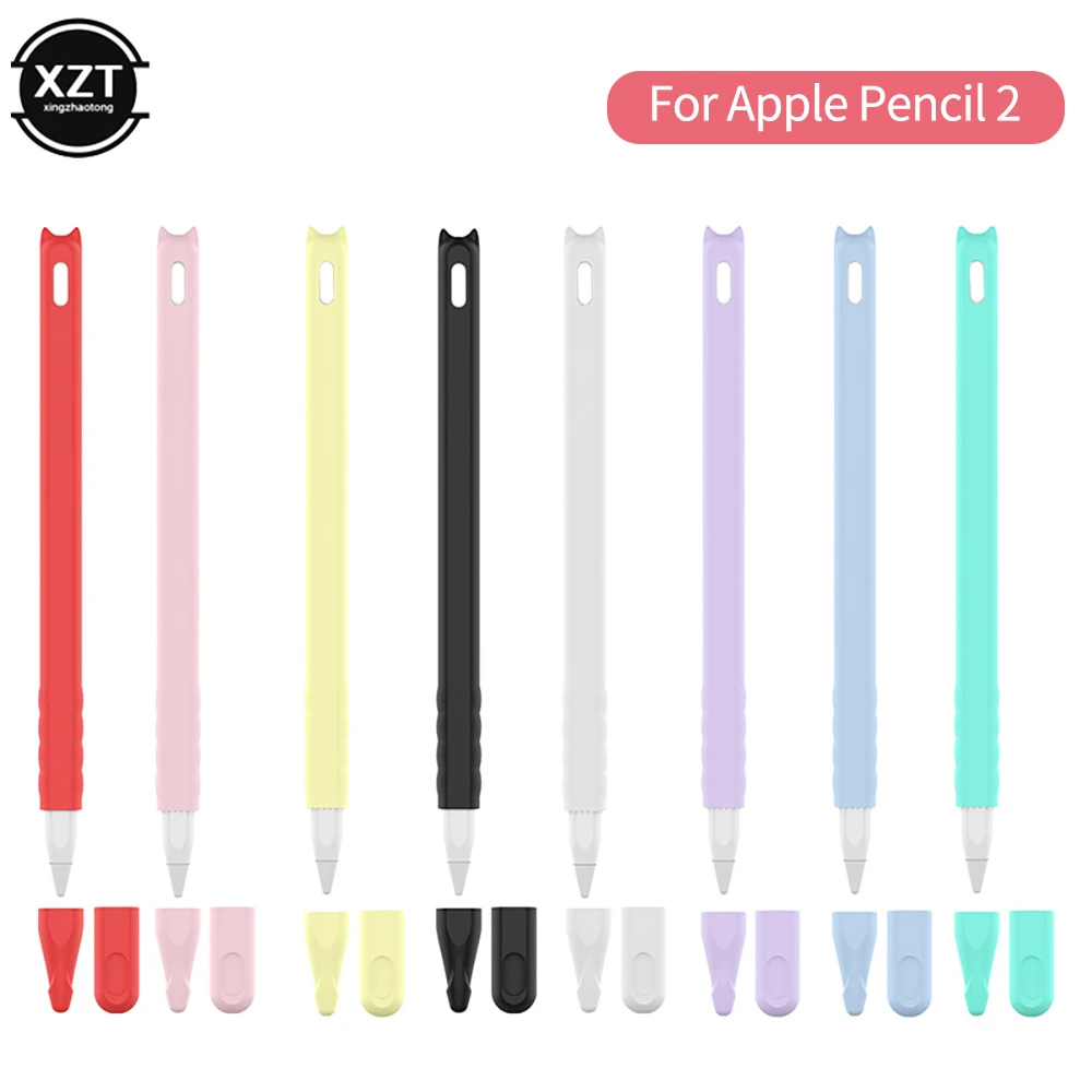 CCC dla Apple Pencil2 generacji długopis pokrywa Apple silikon Ipad pisma pióro anty upadku i antypoślizgowe ochronne