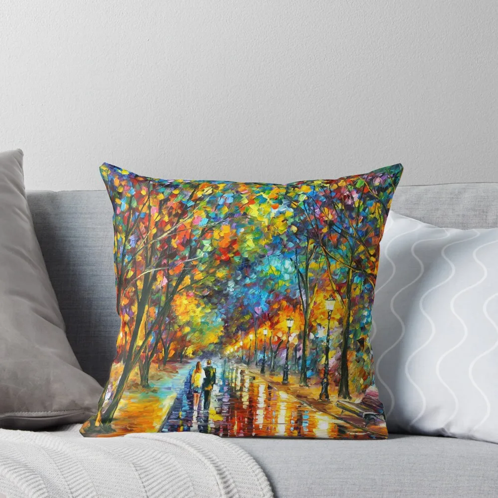 

WHEN THE DREMS CAME TRUE - Leonid Afremov Throw Pillow Pillow Cases Decorative autumn pillowcase pillow