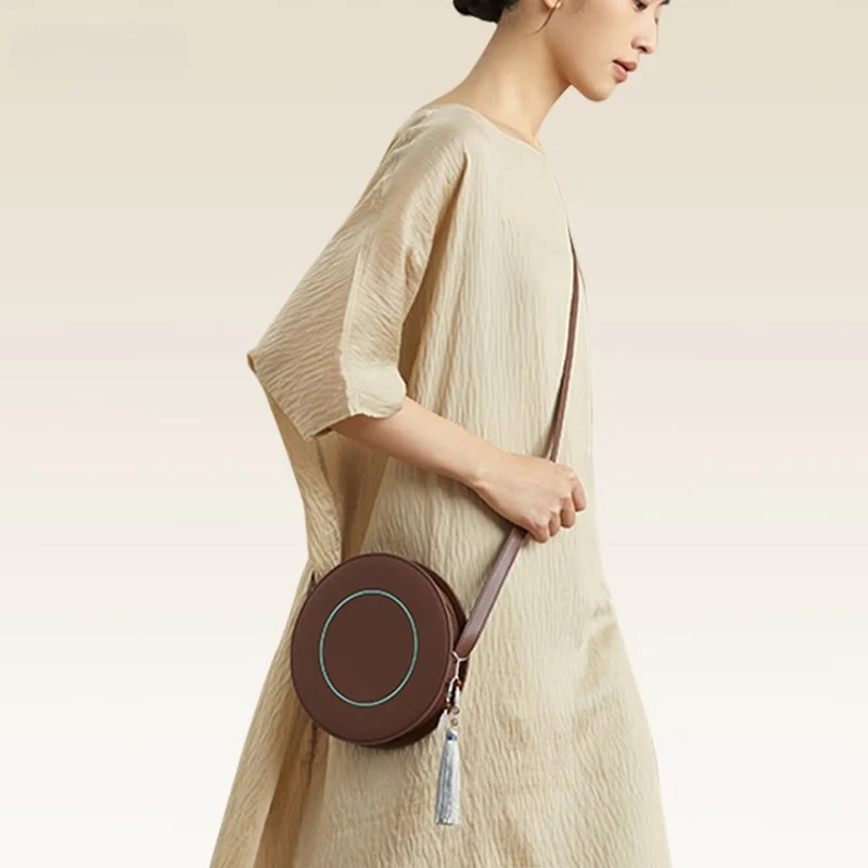 Tote bag Crossbody shoulder women's bag Chinese leisure commuting versatile