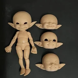 Gaoshundoll 1/12 Soso tan skin realpuki fl fairyland magnetyczna żywica ręce i nogi bjd na prezent urodzinowy moda mysterybox diy